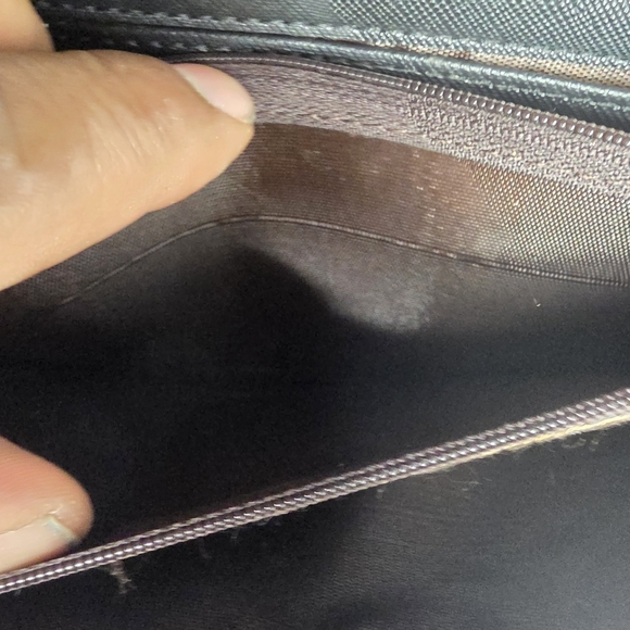 Authentic GUCCI Ophidia GG Supreme Continental Wallet Black Leather Web Strip - Picture 7 of 10